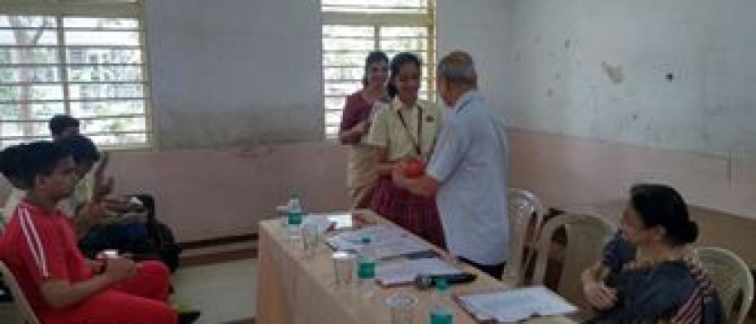 Felicitation of the Toppers of ICSE Examination 2017-18.
