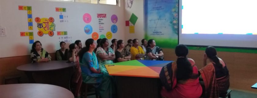 पार्ले टिळक मराठी माध्यम शाळेतील अद्ययावत गणित कक्षेचे उद्घाटन