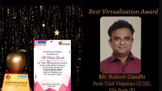 TEACHERATHON 2020-Best Virtualisation Award