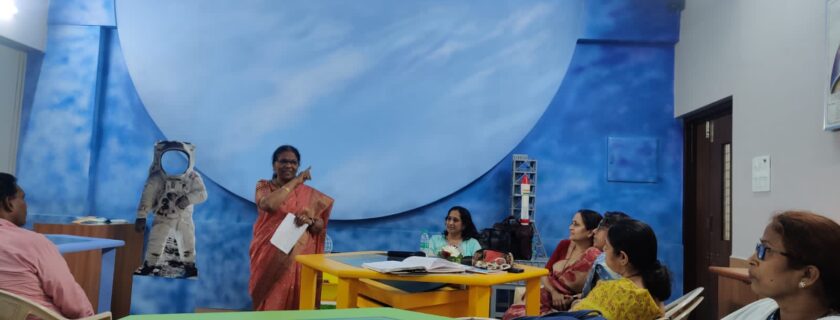 नवीन राष्ट्रीय  शैक्षणिक धोरणाविषयी मार्गदर्शन करणाऱ्या कार्यशाळेचे आयोजन